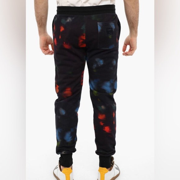 Paul Smith Men’s Ink Spill Brushed Cotton Jogger - Made in Portugal - Size L - Picture 3 of 12